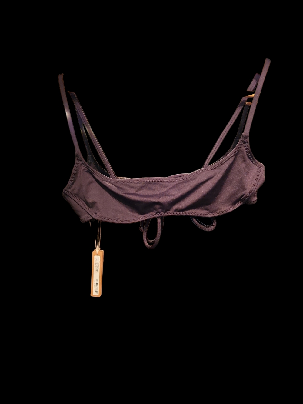 SKIMS Black *Itsy Bitsy* Bralette with Adjustable Straps
